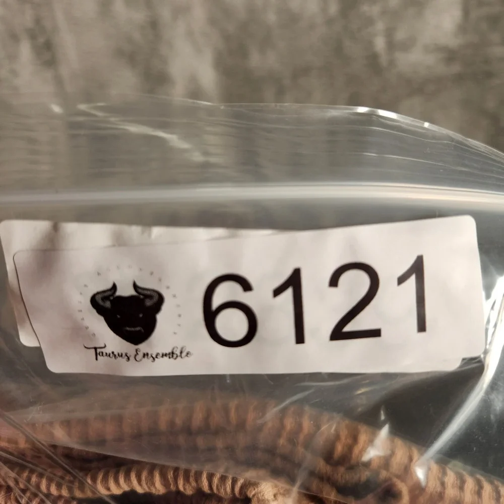 Adidas Waffle Knit‎ Pants Mens Small Tan Excellent Drawstring Joggers JL6556